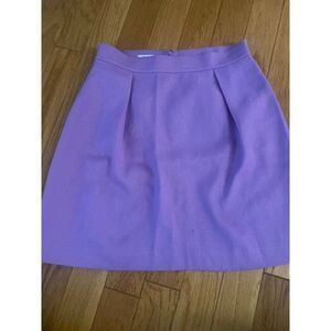 Bar III women vintage style Purple A-Line Skirt With Pleats & Back Zip Closure 6